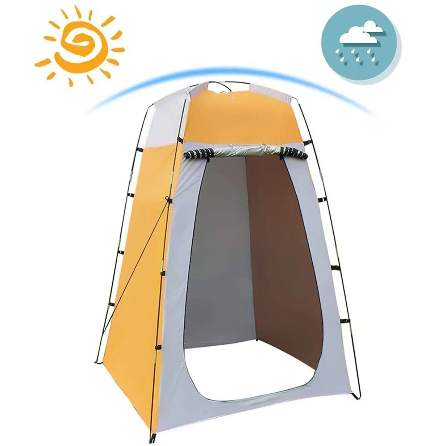 Portable Outdoor Instant Inflatable Tent, Privacy Camping Shower Toilet, Changing Room # Popup Shade # Quiet Canopy Setup Easy