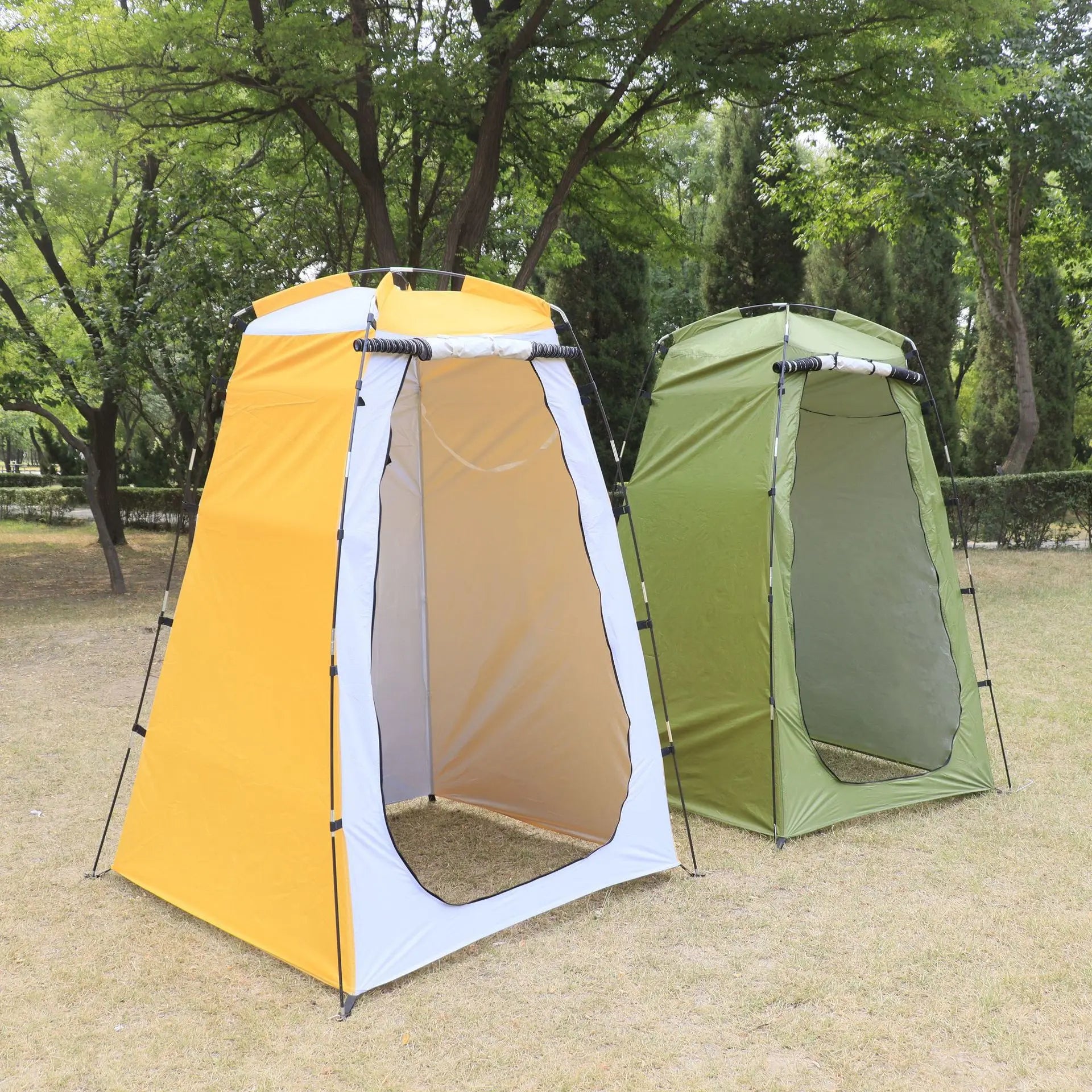 Portable Outdoor Instant Inflatable Tent, Privacy Camping Shower Toilet, Changing Room # Popup Shade # Quiet Canopy Setup Easy