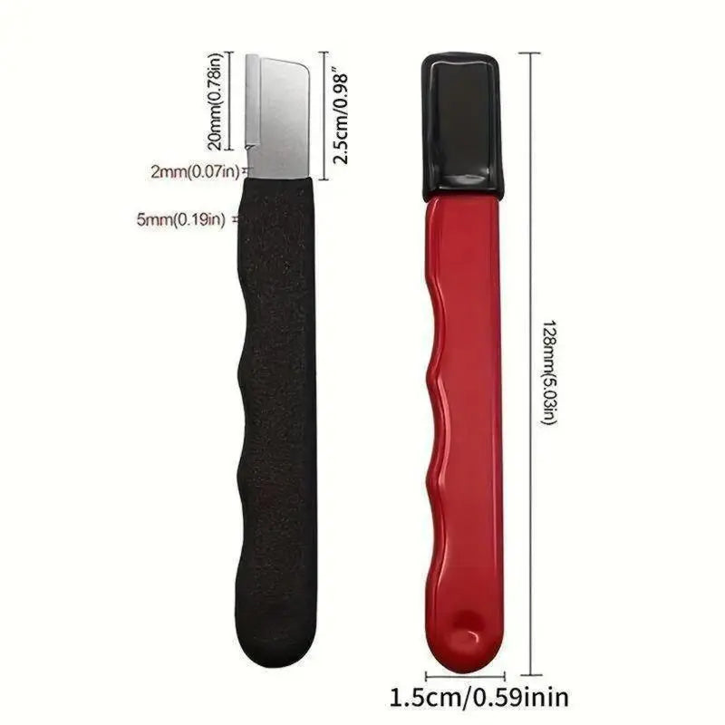 【Summer Sale Deals】Professional Kitchen Knife & Portable Garden Scissors Sharpener. Precision Edge Hand Blade Grinding Stone Tool. Compact Multi-Purpose Pruning Shears Cutter & Home Sharpening Gadget (Random Color).