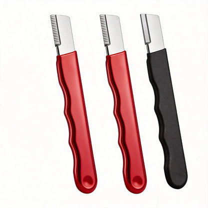 【Summer Sale Deals】Professional Kitchen Knife & Portable Garden Scissors Sharpener. Precision Edge Hand Blade Grinding Stone Tool. Compact Multi-Purpose Pruning Shears Cutter & Home Sharpening Gadget (Random Color).