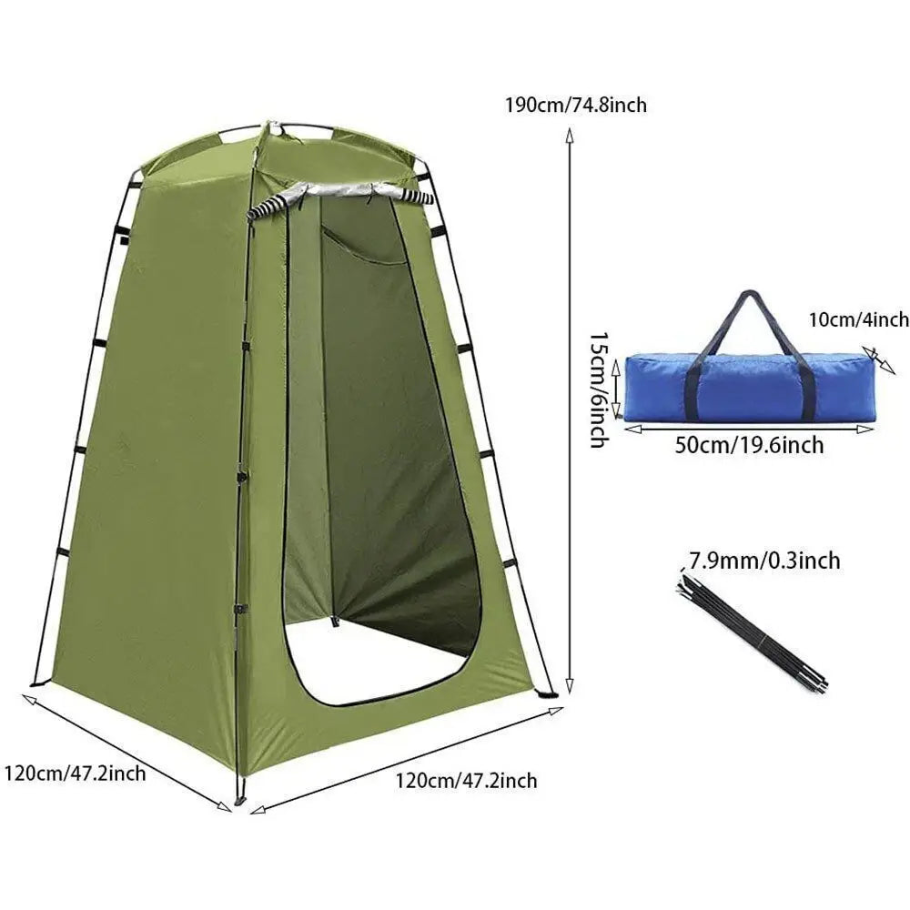 Portable Outdoor Instant Inflatable Tent, Privacy Camping Shower Toilet, Changing Room # Popup Shade # Quiet Canopy Setup Easy